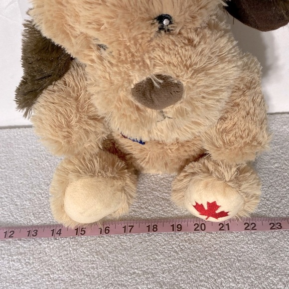 Tan Brown Puppy Teddy Bear Plush Toy Stuffed Animal 2022 - Picture 3 of 11